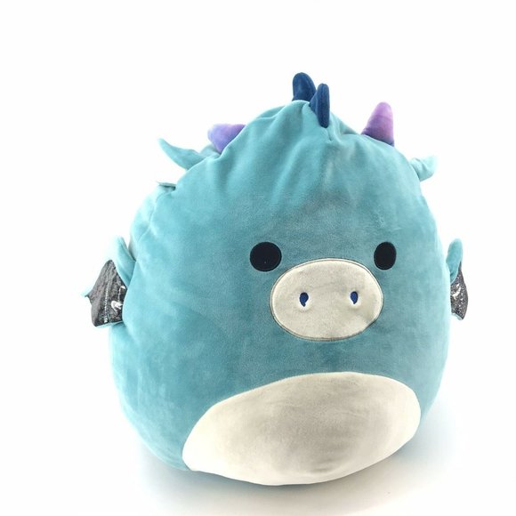Squishmallows Other - Kellytoy Squishmallows 16" Tatiana the Dragon Aqua